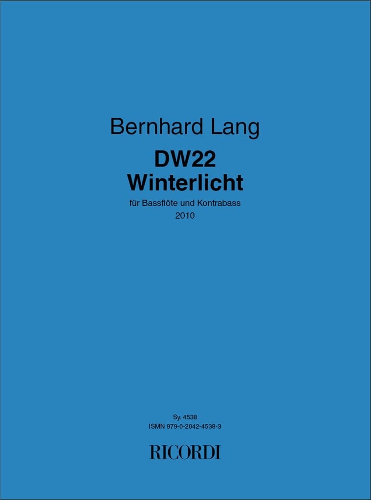 Differenz / Wiederholung 22 Winterlicht